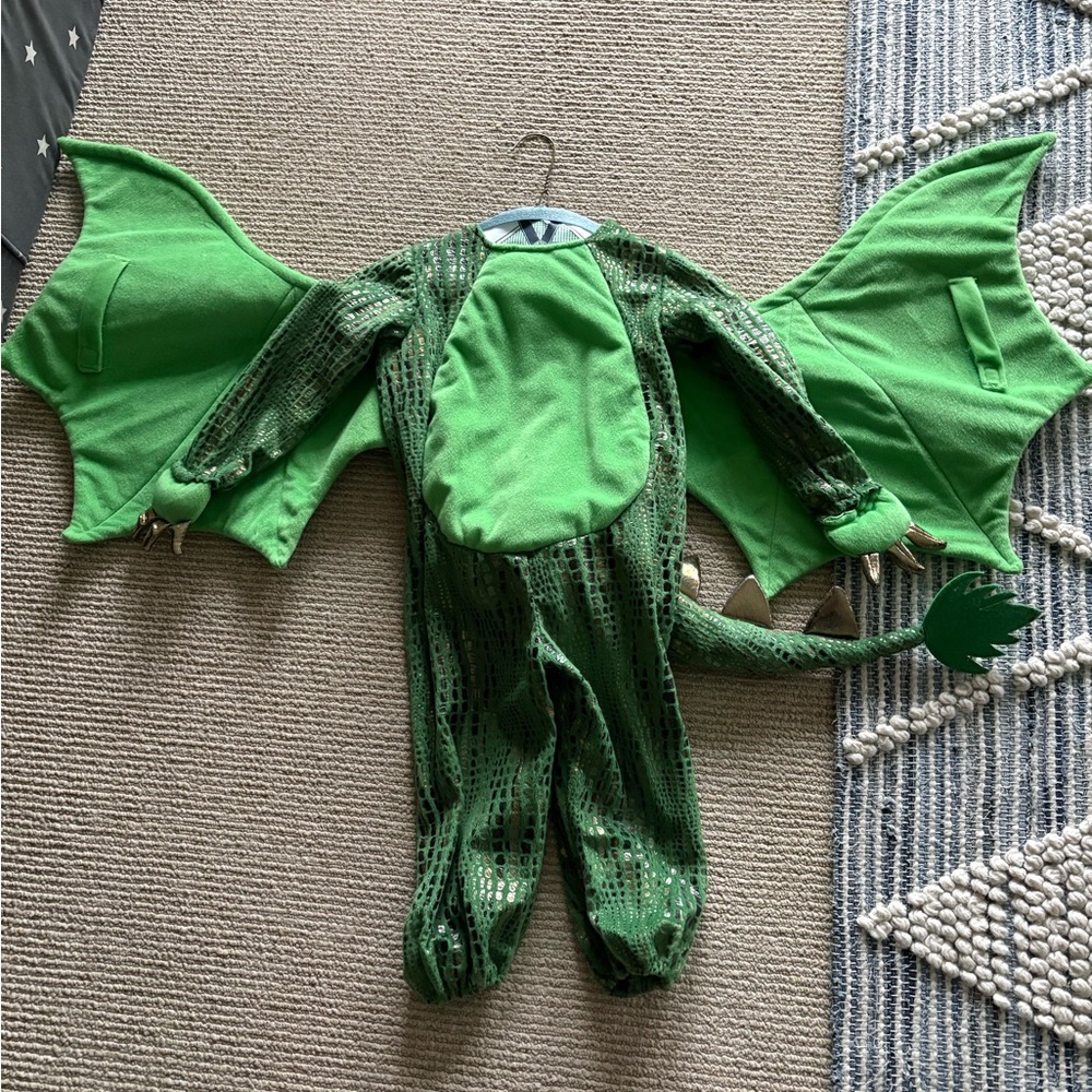 Pottery Barn Kids Emerald Dragon Costume